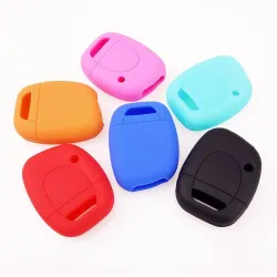 Housse silicone clé voiture - Renault - Clio - Kangoo - Master - Twingo - 1 bouton