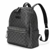 POLO - vintage leren rugzak - geruit designTassen