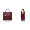 Modieus leren slangenpatroon - schouder- / crossbodytas - 3 stuksSets