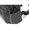 POLO - vintage leren rugzak - geruit designTassen