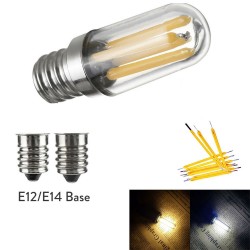 E14 - E12 - 1W - 2W - 4W - LED - mini lamp koelkast / vriezer - dimbaarE14