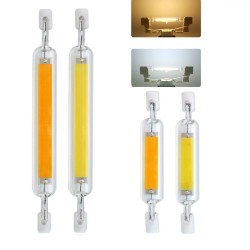 Glass tube COB R7S LED bulb - 6W - 12W - 20W - 10pcs