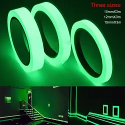 3M luminous tape - night vision - self-adhesive tape - 10mm- 12mm - 15mm