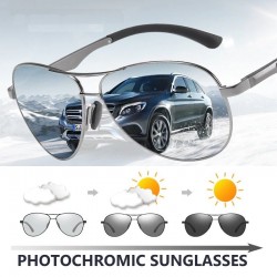 Klassieke zonnebril - fotochroom - gepolariseerd - antireflectie - veilig voor rijden in het donker - UV400Zonnebrillen