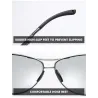 Pilot photochromic sunglasses - anti-glare - UV400