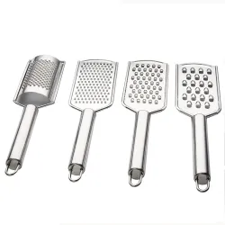 Stainless steel cheese grater - vegetable peeler - grate cheese