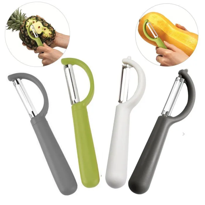 Fruit vegetable potato peeler - stainless steel