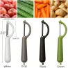 Fruit vegetable potato peeler - stainless steel
