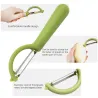 Fruit vegetable potato peeler - stainless steel