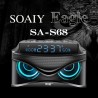 S68 - wireless bluetooth speaker - 19W - stereo - support TF card
