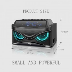 S68 - wireless bluetooth speaker - 19W - stereo - support TF card