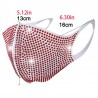 Face / mouth protective mask - reusable - dustproof - with glitter design