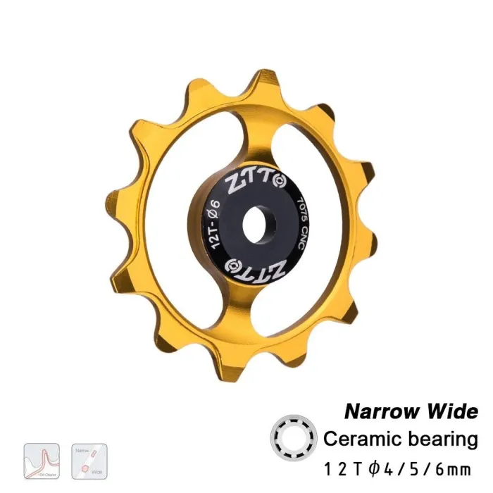 Ceramic bearing - derailleur - road bike - 12T