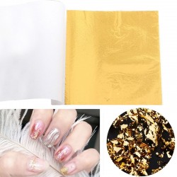 8-14 cm - folie vellen papier - goud - zilver - huis - ambachtelijke - decoratie - 100 stuksDecoratie