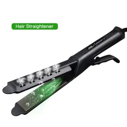 Four-gear hair straightener with temperature control - tourmaline ceramic