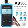 AB101 - 12V - 100 à 2000 CCA - testeur de batterie automobile - outil de diagnostic