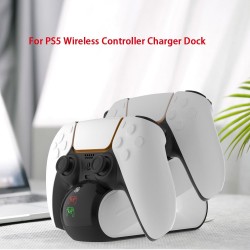 DualSense PS5 Wireless Controller - dual USB charging dock - LED indicatorAccessories