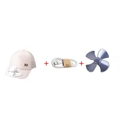 Baseballcap - met elektrische ventilator - USB - unisexHoeden & Petten