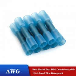 Heat shrink butt wire connectors - waterproof - 20-50pcs