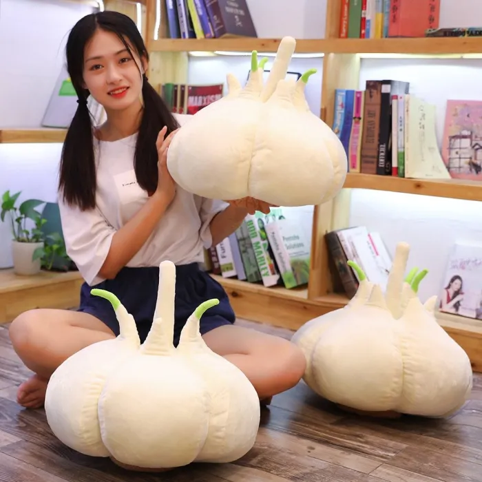Garlic plush toy - 40cm - cotton