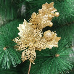 Glitter twig - a hanging Christmas tree ornamentChristmas