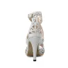 Sexy holle pumps - sandalen met hoge hak - met enkelbandjeHoge hakken
