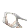 Sexy holle pumps - sandalen met hoge hak - met enkelbandjeHoge hakken