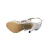 Sexy holle pumps - sandalen met hoge hak - met enkelbandjeHoge hakken