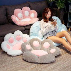 Cat paw shaped pillow - chair seat - soft rugPillows