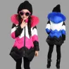 Warm donsjack - met afneembare bontcapuchonKinderen