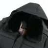 Winter thick jacket - with adjustable hood / collar