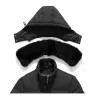 Winter thick jacket - with adjustable hood / collar