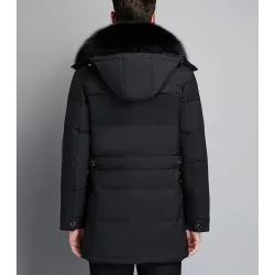 Winter thick jacket - with adjustable hood / collar