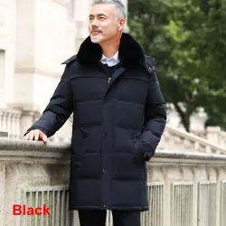 Winter thick jacket - with adjustable hood / collar