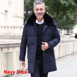 Winter thick jacket - with adjustable hood / collar