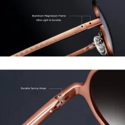 Retro round sunglasses - UV400 - unisexSunglasses