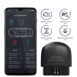 AD10 - OBD2 - ELM327 - scanner de voiture diagnostique - lecteur de code - Bluetooth - iOS - Android - affichage d'en-tête