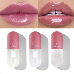 Mini capsule lip gloss - 3 colors - watery velvet texture