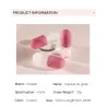 Mini capsule lip gloss - 3 colors - watery velvet texture