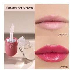 Mini capsule lip gloss - 3 colors - watery velvet texture