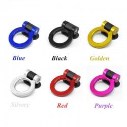 Universal car tow hook - ring shaped