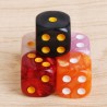 Acrylic polyhedral dice - board game dice - 10pcs/set