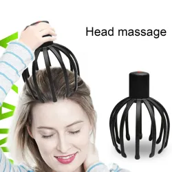 Electric scalp massager - octopus claw design - stress relief