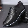 Casual leren schoenen - ademend - met vetersSchoenen