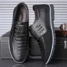 Casual leren schoenen - ademend - met vetersSchoenen