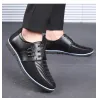 Casual leren schoenen - ademend - met vetersSchoenen