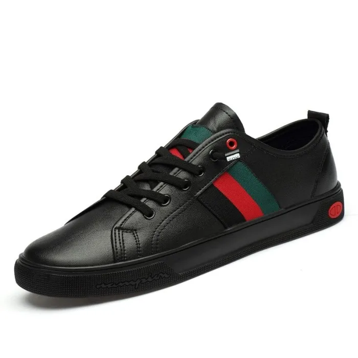 Modieuze casual sneakers - echt leer - ademend - lichtgewichtSchoenen