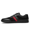 Genuine leather sports sneakers - lightweight - breathable
