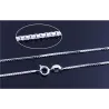 Appelvormige hanger - ketting - 925 sterling zilverHalskettingen