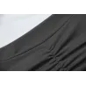 Sexy mini-jurk zonder rug met lange mouwenJurken